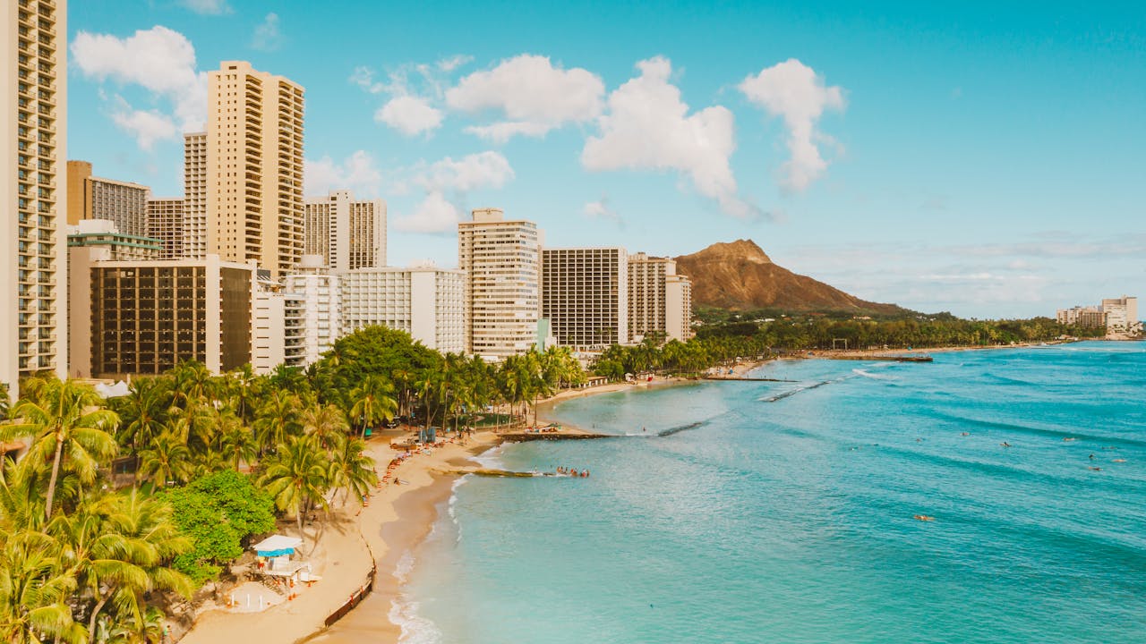 Locksmith service area in Diamond Head, Hawaii